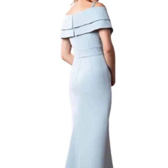 NWT Alexander by Daymor 1576 Beaded Formal Gown Daiquiri Ice Size 8 - Picture 3 of 6